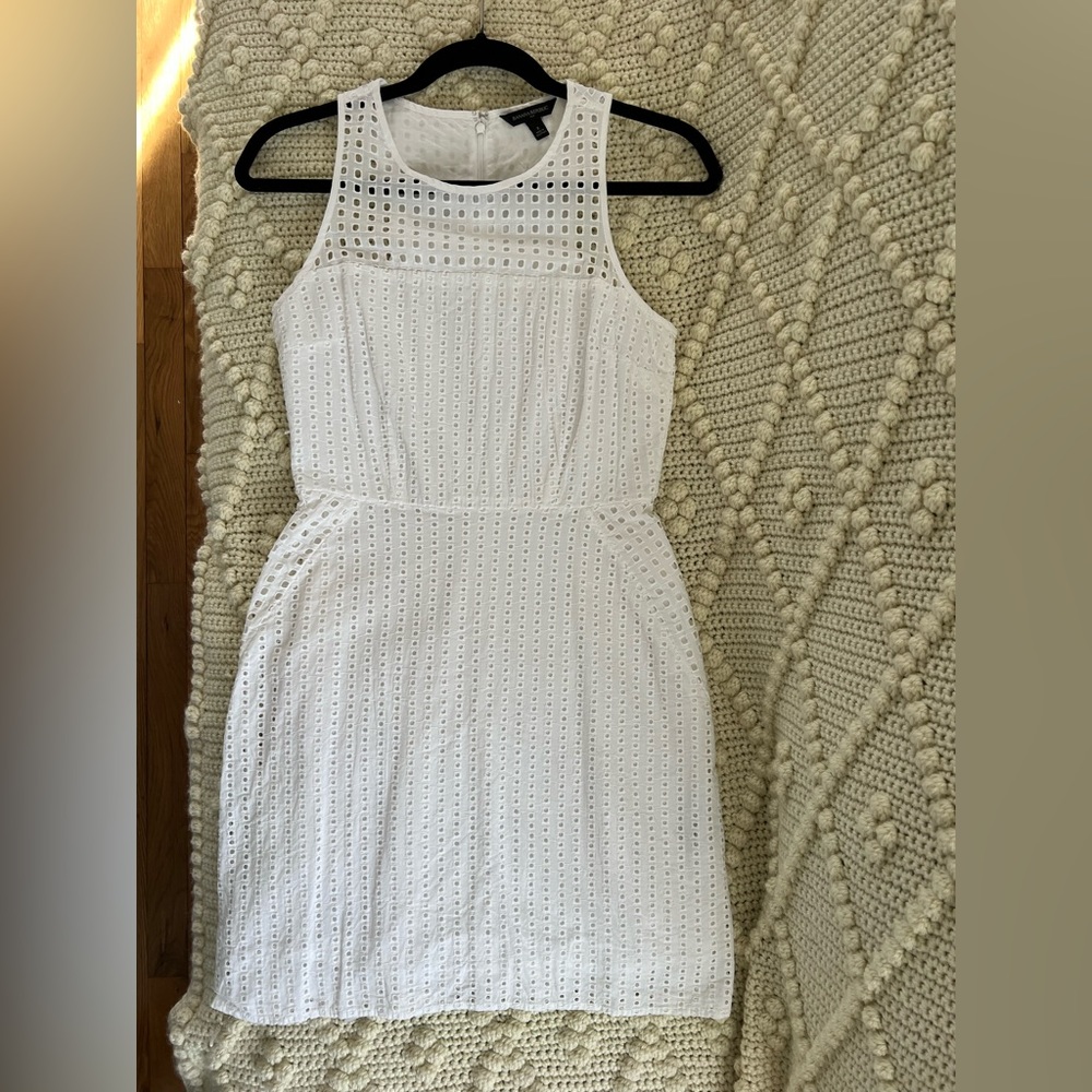 Banana Republic Sleeveless White Mini Dress - Size 2